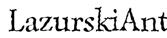 LazurskiAntiqueTextC Regular Font