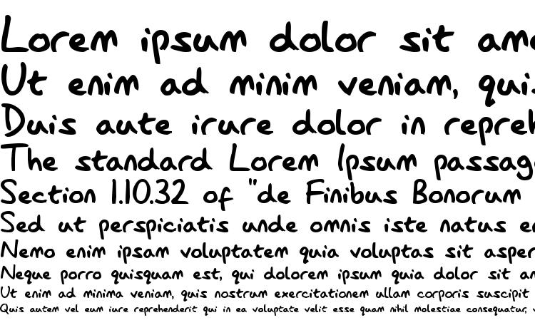 specimens Lazy Dog font, sample Lazy Dog font, an example of writing Lazy Dog font, review Lazy Dog font, preview Lazy Dog font, Lazy Dog font