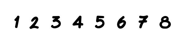 LC Bagira Font, Number Fonts