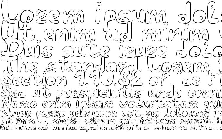 specimens LC Blowzy font, sample LC Blowzy font, an example of writing LC Blowzy font, review LC Blowzy font, preview LC Blowzy font, LC Blowzy font
