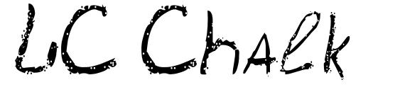 LC Chalk font, free LC Chalk font, preview LC Chalk font