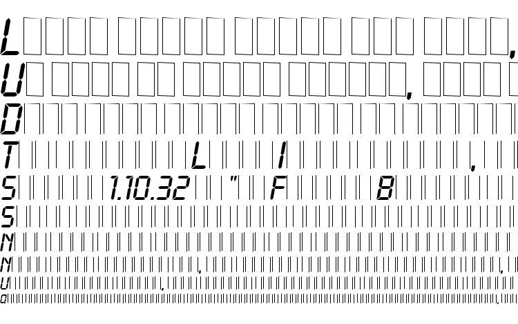 specimens LCD Plain font, sample LCD Plain font, an example of writing LCD Plain font, review LCD Plain font, preview LCD Plain font, LCD Plain font