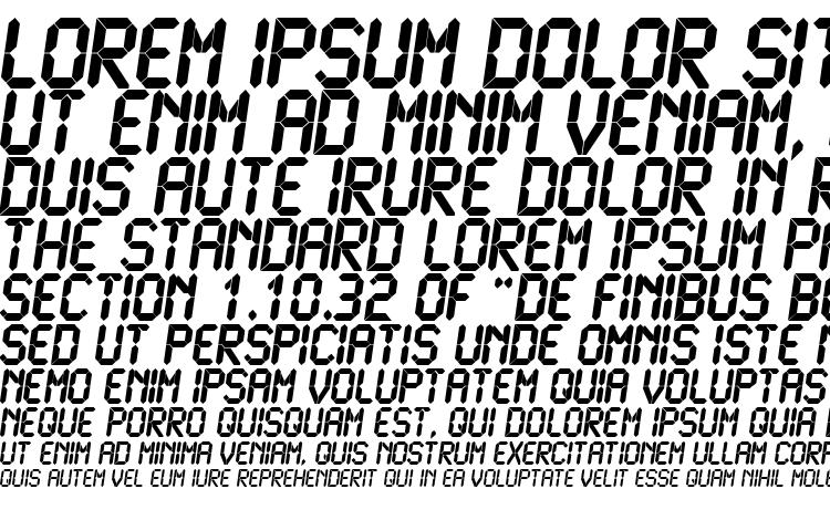 specimens Lcd ultra font, sample Lcd ultra font, an example of writing Lcd ultra font, review Lcd ultra font, preview Lcd ultra font, Lcd ultra font