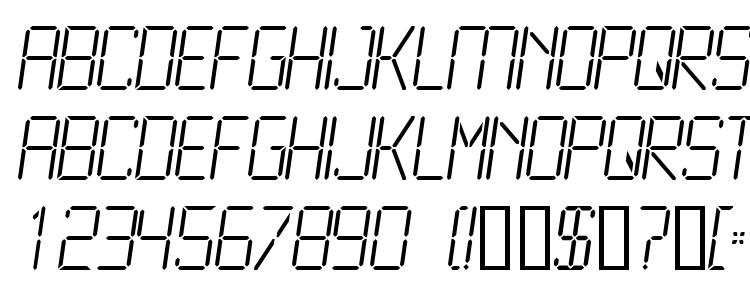 glyphs Lcd2 light font, сharacters Lcd2 light font, symbols Lcd2 light font, character map Lcd2 light font, preview Lcd2 light font, abc Lcd2 light font, Lcd2 light font
