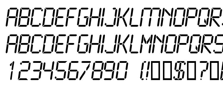 glyphs Lcd2 normal font, сharacters Lcd2 normal font, symbols Lcd2 normal font, character map Lcd2 normal font, preview Lcd2 normal font, abc Lcd2 normal font, Lcd2 normal font