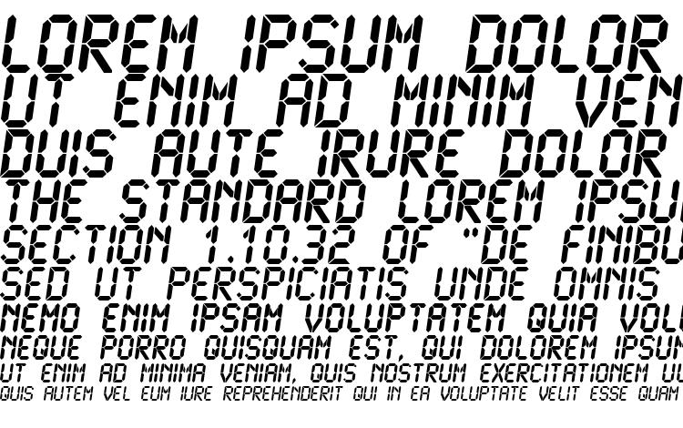 specimens Lcd2 ultra font, sample Lcd2 ultra font, an example of writing Lcd2 ultra font, review Lcd2 ultra font, preview Lcd2 ultra font, Lcd2 ultra font