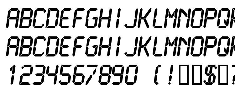 глифы шрифта Lcdmono bold, символы шрифта Lcdmono bold, символьная карта шрифта Lcdmono bold, предварительный просмотр шрифта Lcdmono bold, алфавит шрифта Lcdmono bold, шрифт Lcdmono bold