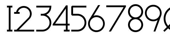 Le Super Serif Font, Number Fonts