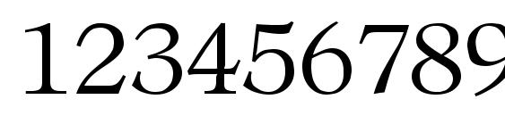 Leamington Regular Font, Number Fonts