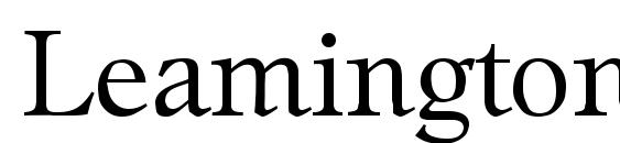 Leamington Regular font, free Leamington Regular font, preview Leamington Regular font