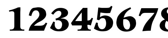 LeamingtonH Bold Font, Number Fonts