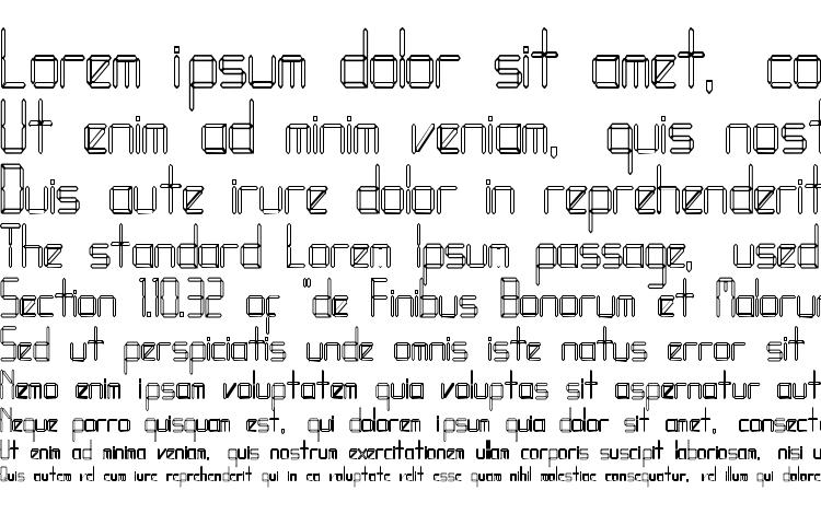 specimens LED Font HC font, sample LED Font HC font, an example of writing LED Font HC font, review LED Font HC font, preview LED Font HC font, LED Font HC font