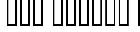 Шрифт Led Italic Font