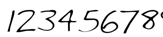 Lee Regular Font, Number Fonts