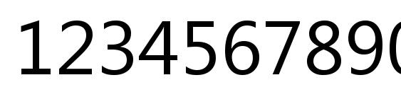 Leelawadee Font, Number Fonts