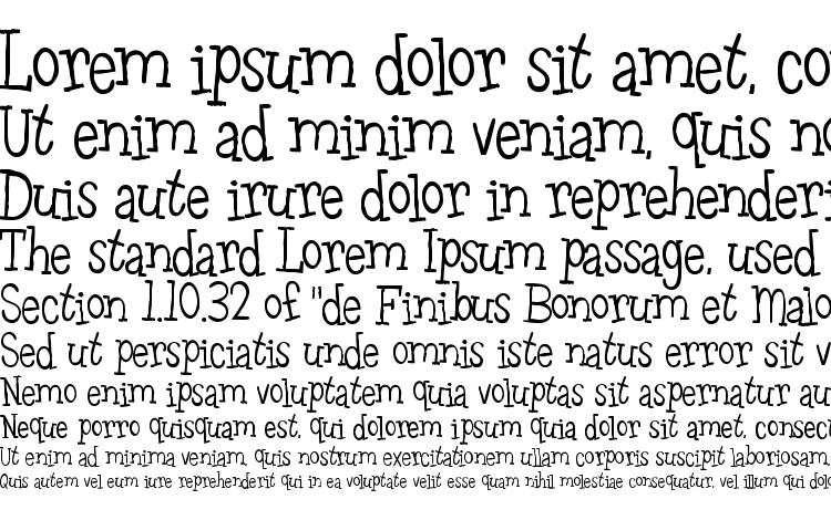 specimens Leftovers font, sample Leftovers font, an example of writing Leftovers font, review Leftovers font, preview Leftovers font, Leftovers font