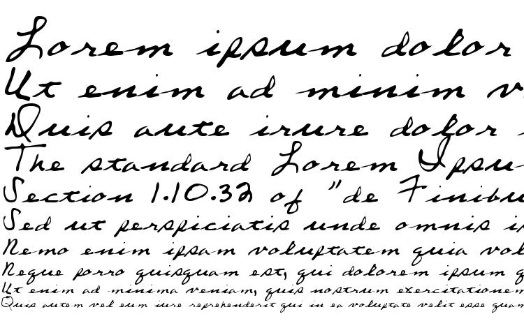 specimens Lefty Regular font, sample Lefty Regular font, an example of writing Lefty Regular font, review Lefty Regular font, preview Lefty Regular font, Lefty Regular font