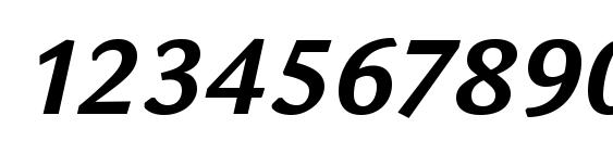 Legacy Sans ITC Bold Italic Font, Number Fonts