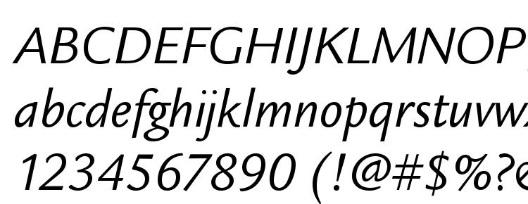 glyphs Legacy Sans ITC Book Italic font, сharacters Legacy Sans ITC Book Italic font, symbols Legacy Sans ITC Book Italic font, character map Legacy Sans ITC Book Italic font, preview Legacy Sans ITC Book Italic font, abc Legacy Sans ITC Book Italic font, Legacy Sans ITC Book Italic font