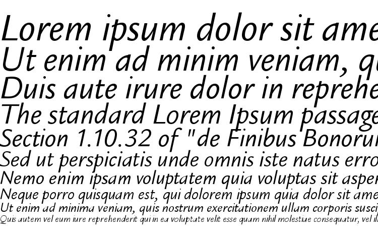 specimens Legacy Sans ITC Book Italic font, sample Legacy Sans ITC Book Italic font, an example of writing Legacy Sans ITC Book Italic font, review Legacy Sans ITC Book Italic font, preview Legacy Sans ITC Book Italic font, Legacy Sans ITC Book Italic font