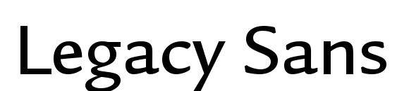 Legacy Sans Md ITC TT Medium Font