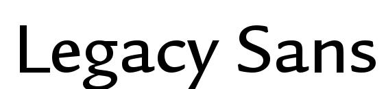 Legacy Sans Md OS ITC TT Medium Font