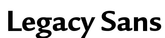 Legacy Sans OS ITC TT Bold font, free Legacy Sans OS ITC TT Bold font, preview Legacy Sans OS ITC TT Bold font