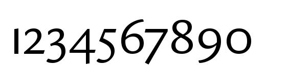 Legacy Sans OS ITC TT Book Font, Number Fonts