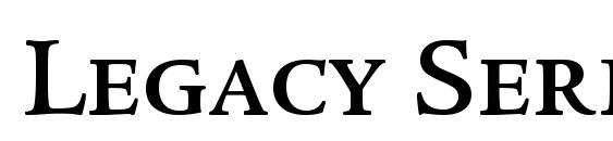 Legacy Serif Md SC ITC TT Med Font