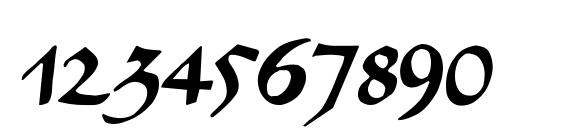LegendeC Plain Font, Number Fonts