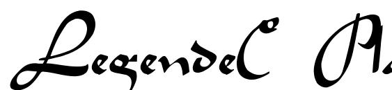 LegendeC Plain font, free LegendeC Plain font, preview LegendeC Plain font