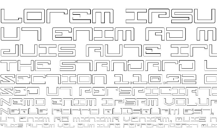 specimens Legion Outline font, sample Legion Outline font, an example of writing Legion Outline font, review Legion Outline font, preview Legion Outline font, Legion Outline font