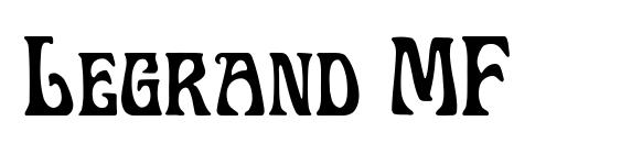 шрифт Legrand MF, бесплатный шрифт Legrand MF, предварительный просмотр шрифта Legrand MF