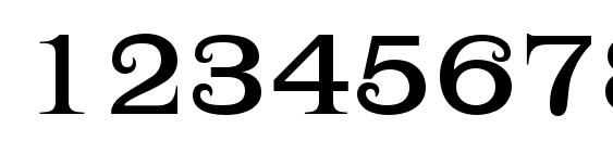 LehmannC Font, Number Fonts