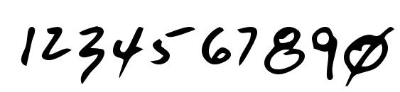 LEHN040 Font, Number Fonts
