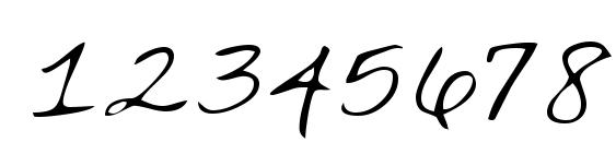 LEHN134 Font, Number Fonts