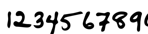 Шрифт LEHN179, Шрифты для цифр и чисел