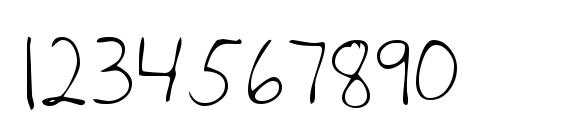Шрифт LEHN212, Шрифты для цифр и чисел