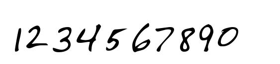 LEHN217 Font, Number Fonts