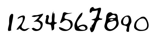 Шрифт LEHN247, Шрифты для цифр и чисел