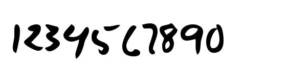 Шрифт LEHN273, Шрифты для цифр и чисел