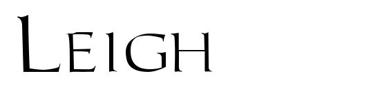 шрифт Leigh, бесплатный шрифт Leigh, предварительный просмотр шрифта Leigh