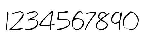 LEJONE Regular Font, Number Fonts
