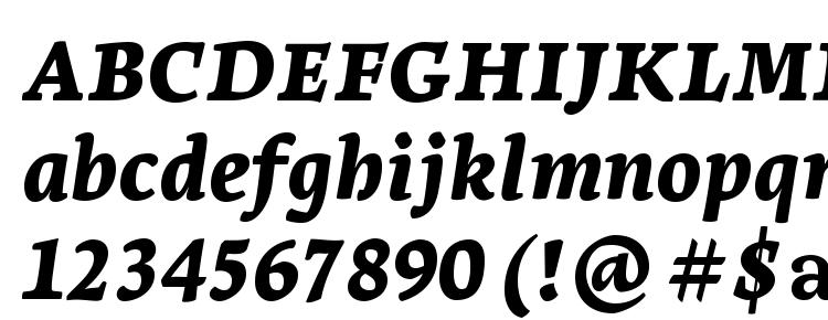 glyphs LeksaPro Black Italic font, сharacters LeksaPro Black Italic font, symbols LeksaPro Black Italic font, character map LeksaPro Black Italic font, preview LeksaPro Black Italic font, abc LeksaPro Black Italic font, LeksaPro Black Italic font