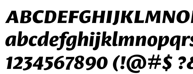 глифы шрифта LeksaSansPro ExtraBold Italic, символы шрифта LeksaSansPro ExtraBold Italic, символьная карта шрифта LeksaSansPro ExtraBold Italic, предварительный просмотр шрифта LeksaSansPro ExtraBold Italic, алфавит шрифта LeksaSansPro ExtraBold Italic, шрифт LeksaSansPro ExtraBold Italic