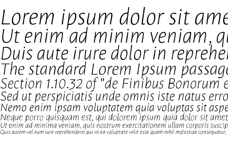 specimens LeksaSansPro ExtraLight Italic font, sample LeksaSansPro ExtraLight Italic font, an example of writing LeksaSansPro ExtraLight Italic font, review LeksaSansPro ExtraLight Italic font, preview LeksaSansPro ExtraLight Italic font, LeksaSansPro ExtraLight Italic font