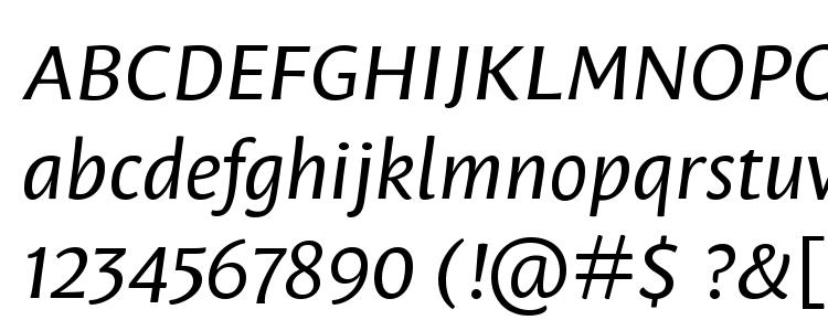 glyphs LeksaSansPro Italic font, сharacters LeksaSansPro Italic font, symbols LeksaSansPro Italic font, character map LeksaSansPro Italic font, preview LeksaSansPro Italic font, abc LeksaSansPro Italic font, LeksaSansPro Italic font