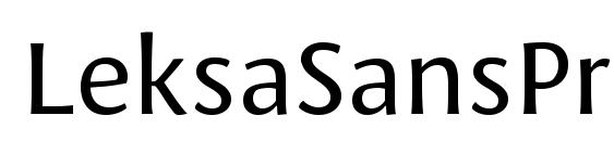 LeksaSansPro Font