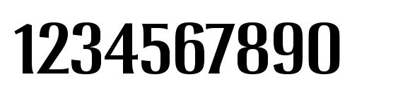 Lennox ITC Medium Font, Number Fonts