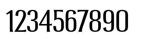 LennoxITC TT Book Font, Number Fonts
